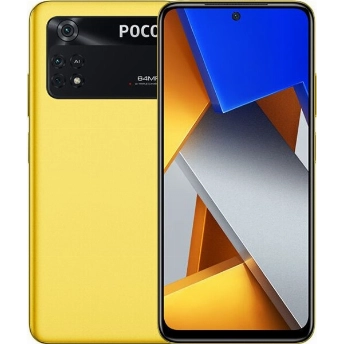 Смартфон Xiaomi POCO M4 Pro 4G, 6.128 ГБ, желтый